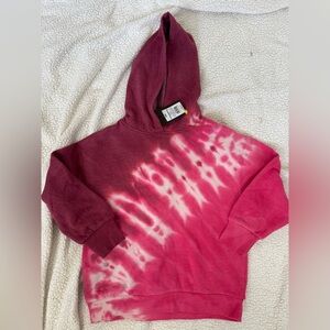 art class Pink Tie-Dye Hoodie size M (8)